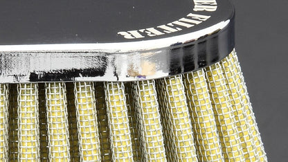 S&S Filter Round 50 Chrome/Yellow 1 pc.