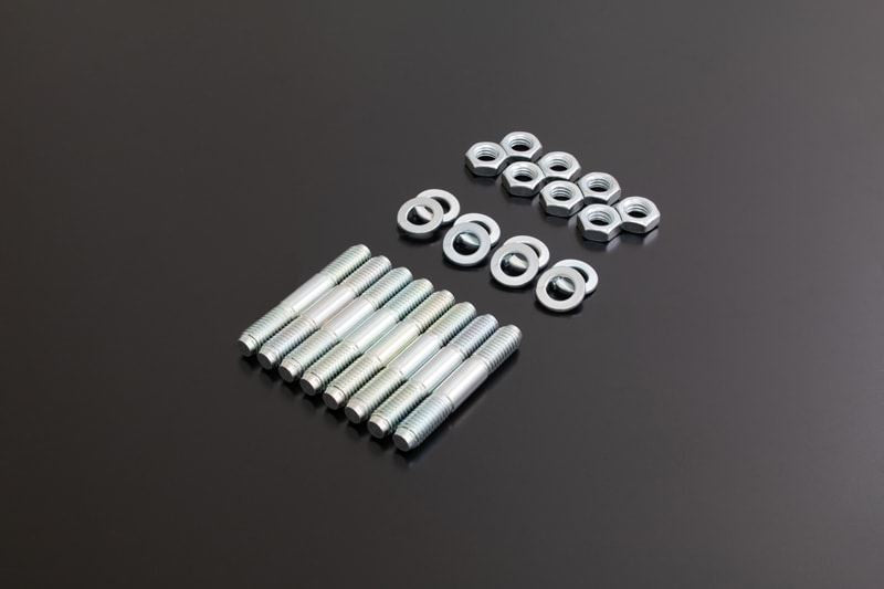 KZ スチール エキゾーストスタッドボルトセット (8mm) 8mm 8本入り
