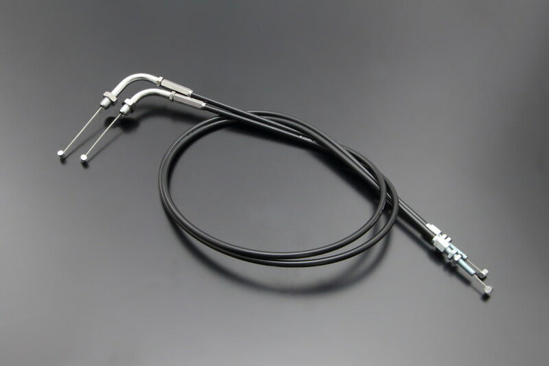Stainless Steel Throttle Cable for Z1R-series Continental Handlebar Specification, 90cm Cable Length