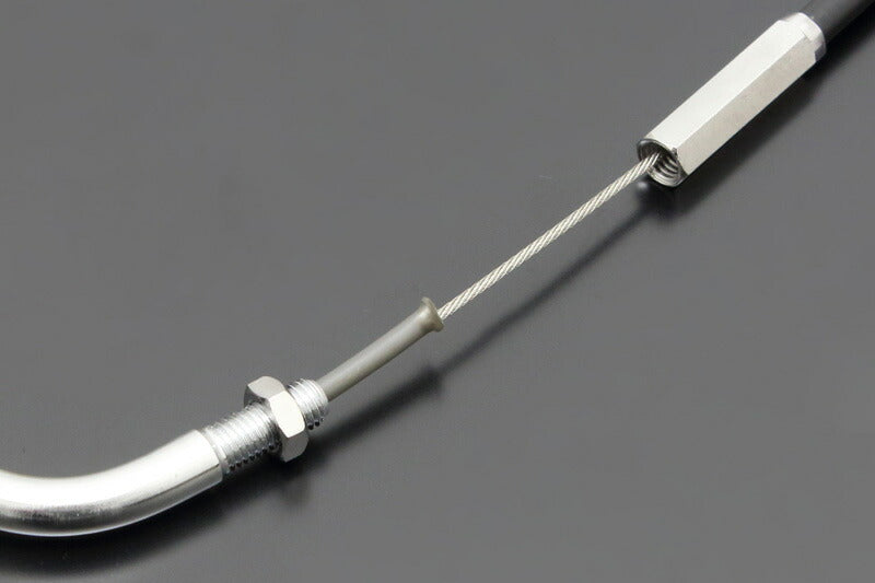Stainless Steel Throttle Cable for Z1R-series Continental Handlebar Specification, 90cm Cable Length