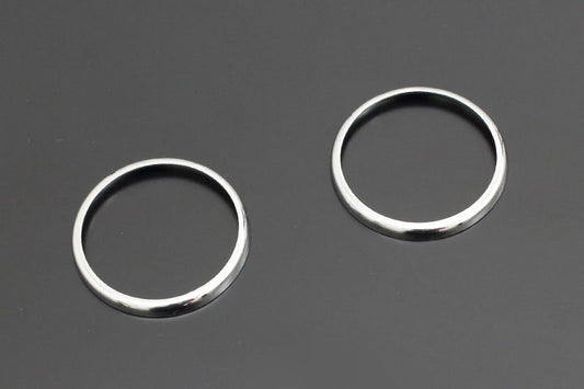 Z/KZ Fork Cover Upper Guide Ring Set Chrome Plated for all Z Series Models 72-'80