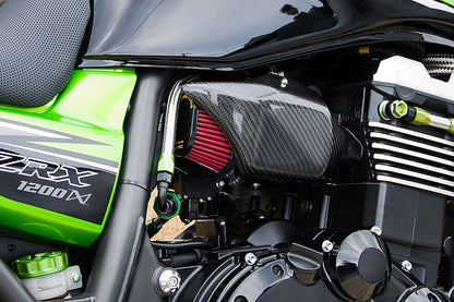 カーボンインジェクションカバー 綾織 ZRX1200DAEG