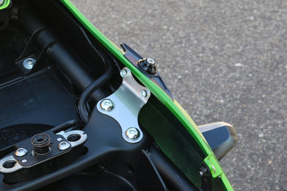 BILLET グラブバー オフプレート ブラック ZRX1200 ダエグ