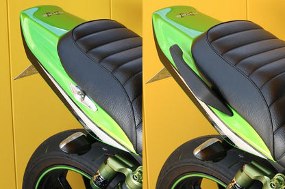 BILLET グラブバー オフプレート ブラック ZRX1200 ダエグ