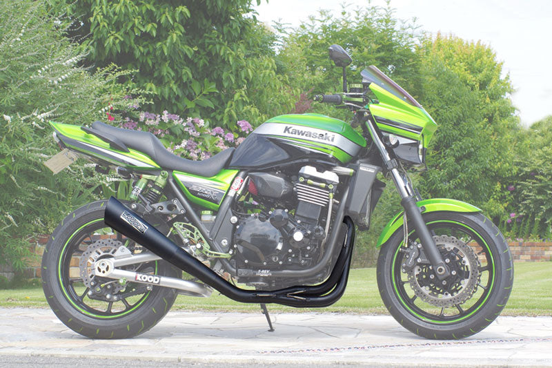 LOUDEX(ラウデックス) フルエキゾーストマフラー ステンレス/ブラック ZRX1200 ダエグ