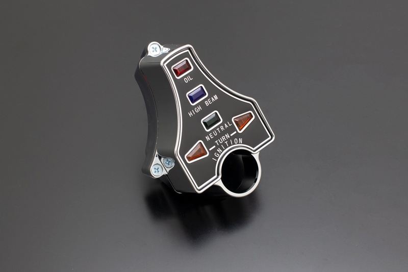Indicator cover, chrome, CB400F, 1 pc.