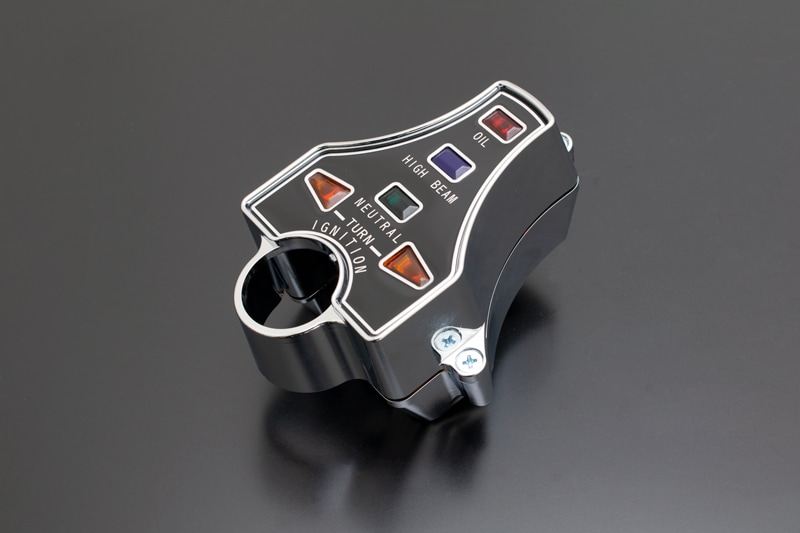Indicator cover, chrome, CB400F, 1 pc.