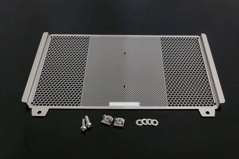 Hex Core Protector Silver ZX-25R Radiator Cover Core Guard