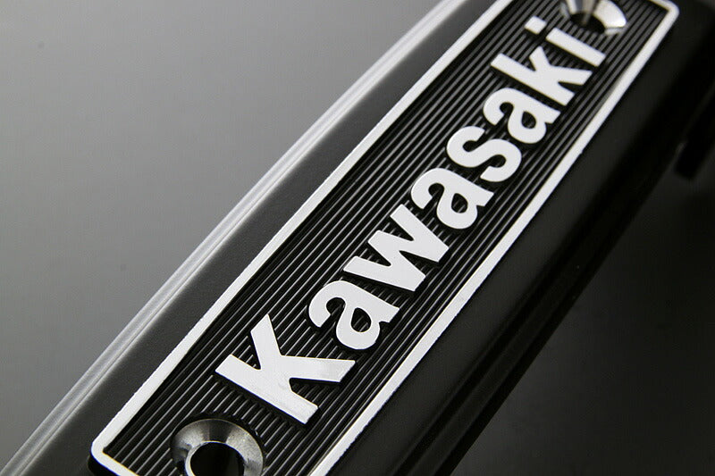 Stem Emblem & Mount Stay Set KAWASAKI Black Z900RS