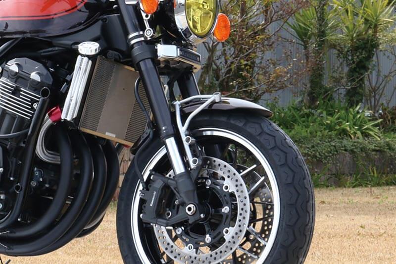 Truss Rod Front Fender Bracket Searchlight Plating Z900RS
