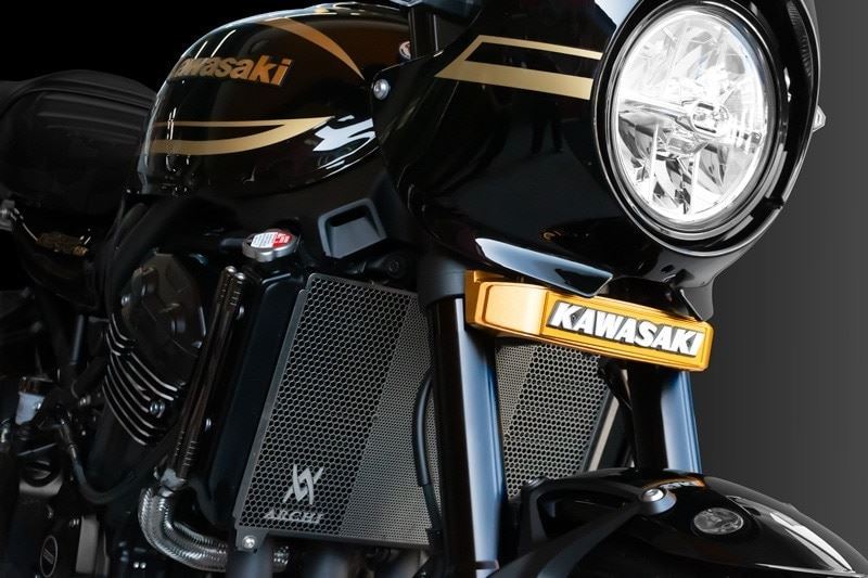BIGステムエンブレム&ステーセット ブラック Z900RS CAFE