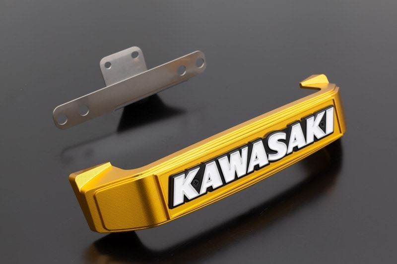 BIG Stem Emblem & Stay Set Gold Z900RS