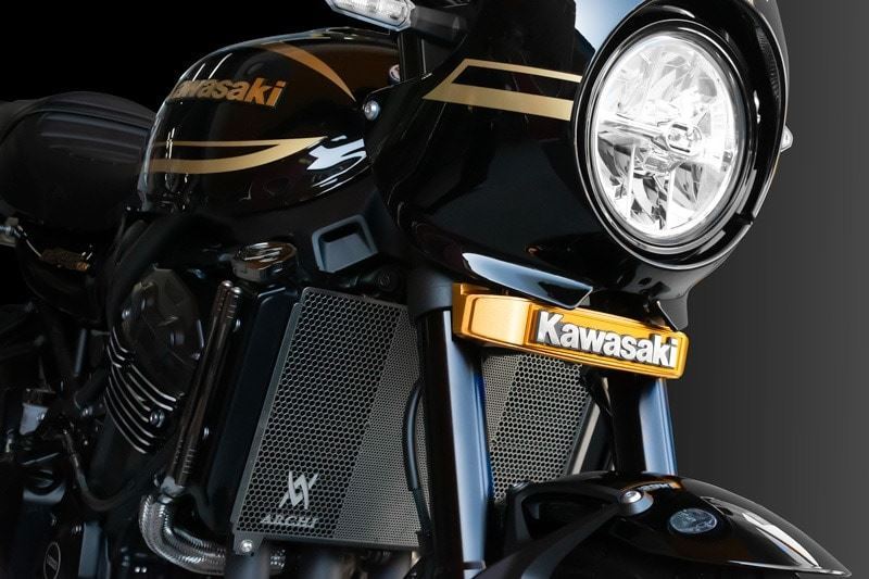 BIGステムエンブレム&ステーセット シルバー Z900RS CAFE