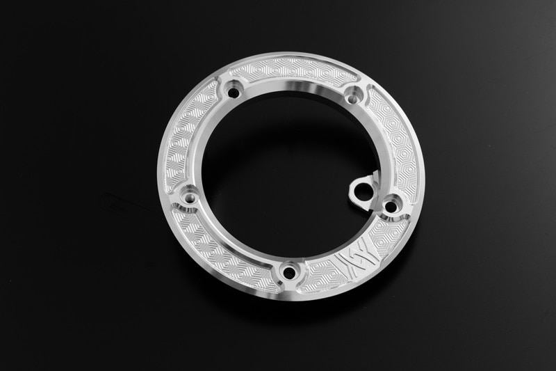 Billet Honeycomb Tank Cap Ring Shining Silver Z900RS/CAFE 1 pc.