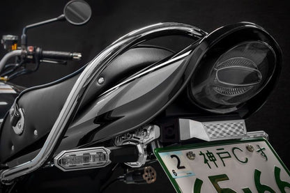 ウインカーブラケット シャイニングシルバー 左右1セット Z900RS CAFE