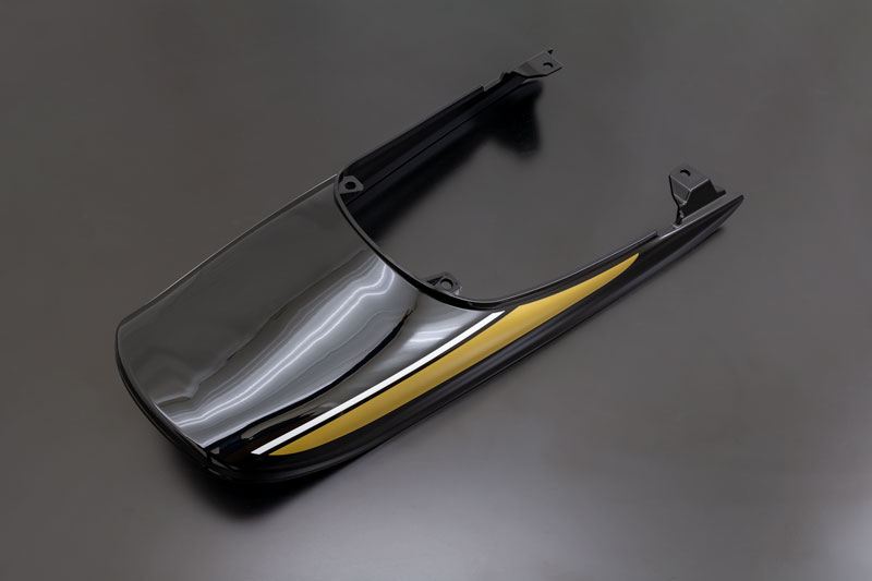 Stormcloud Blue Long Tail Cowl for 2019 Z906RS CAFE, 1 pc.