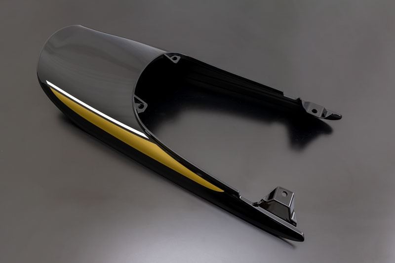 Stormcloud Blue Long Tail Cowl for 2019 Z906RS CAFE, 1 pc.