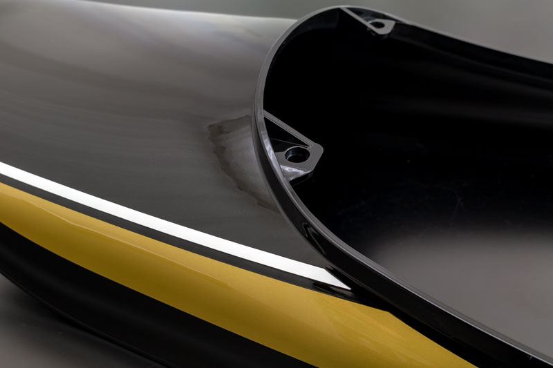 Stormcloud Blue Long Tail Cowl for 2019 Z906RS CAFE, 1 pc.
