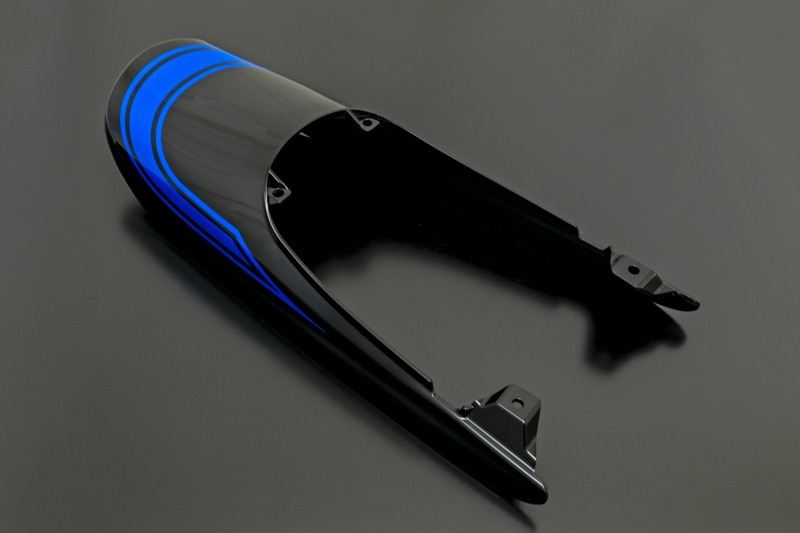 Stormcloud Blue Long Tail Cowl for 2019 Z911RS CAFE 1 pc.