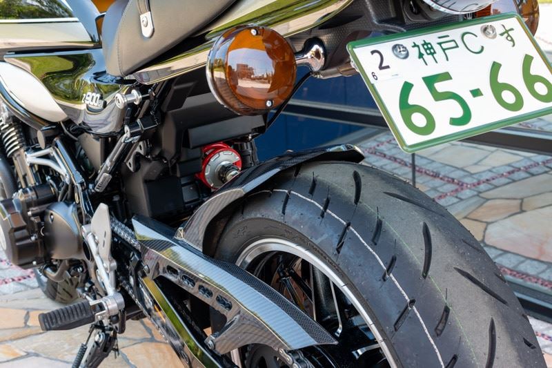 Rear Fender Candy Tone Red Z900RS CAFE