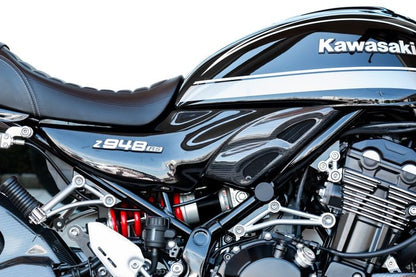 メタリックディアブロブラック ダブル・バブル・インテーク（D.B.I）Z900RS/CAFE 1セット