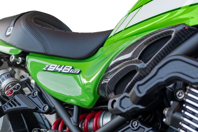 ライムグリーン ダブル・バブル・インテーク（D.B.I）Z900RS/CAFE 1セット