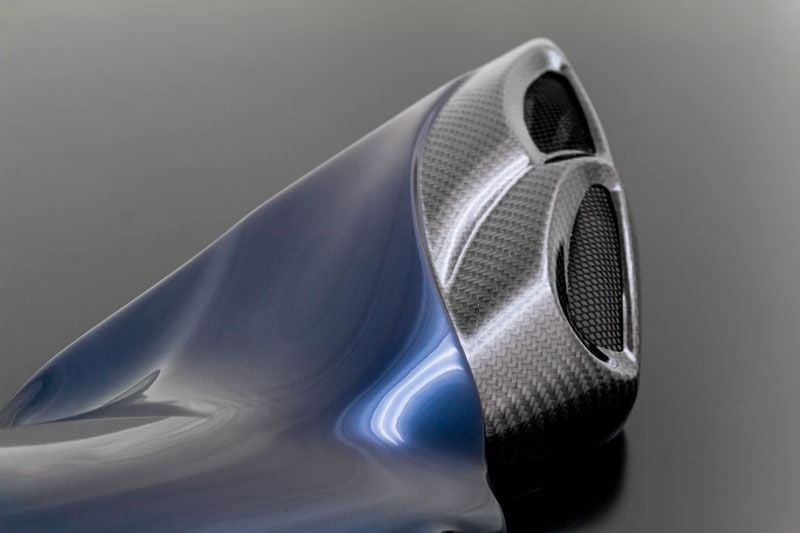 Candy Tone Blue Double Bubble Intake (D.B.I.) for Z900RS/CAFE 1 set