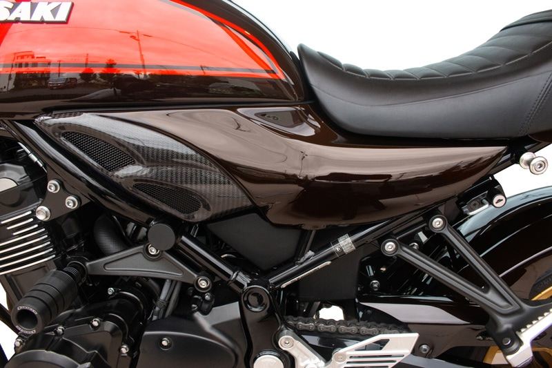 キャンディダイヤモンドブラウン【50周年記念モデルカラー】 ダブル・バブル・インテーク（D.B.I）Z900RS/CAFE 1セット