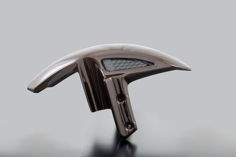 キャンディダイヤモンドブラウン FRPフロントフェンダー Z900RS【50周年記念モデルカラー】 BLKメッシュ 1個