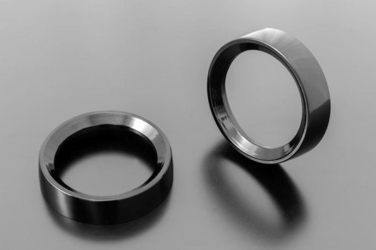 Z900RS Meter Ring Covers Gloss Black Left and Right Set