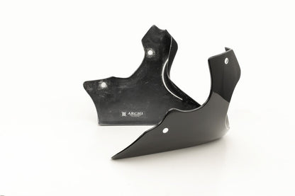 Chin Spoiler Black Gel (Unpainted) Z900RS/CAFE Short Under Cowl
