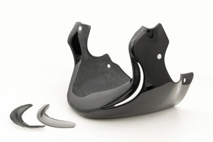 Chin Spoiler Black Gel (Unpainted) Z900RS/CAFE Short Under Cowl
