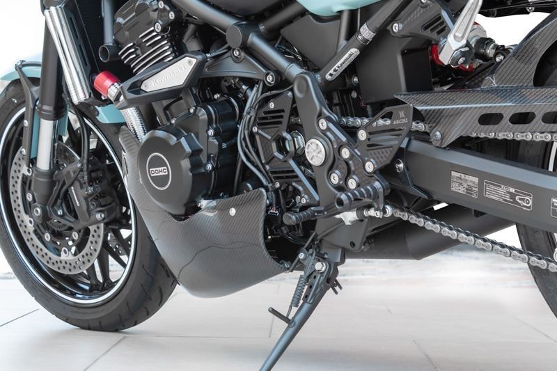 チンスポイラー キャンディトーングリーン Z900RS CAFE