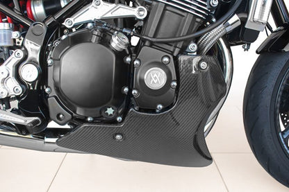 カーボン チンスポイラー Z900RS/CAFE アンダーカウル エンジンカバー 保護