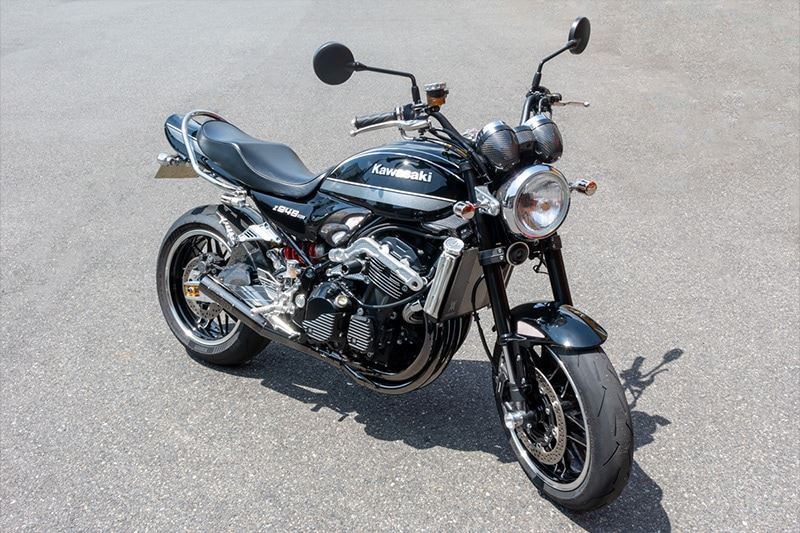 Glossy Leather Seat Black Z900RS CAFE