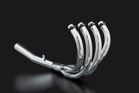 427 Short Tube Exhaust (6-piece) Chrome ◎JMCA Certified: Z900RS/CAFE '23-'25 1pc