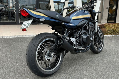 Slash Megaphone Exhaust, Black ◎JMCA certified: Road legal Z900RS/CAFE '18-'22, 1 piece