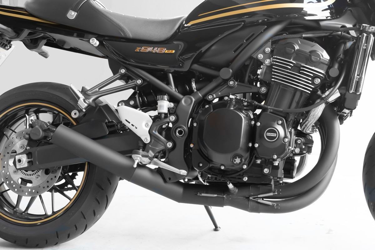 スラッシュメガホンマフラー ブラック 7.2kg Z900RS CAFE '18-'22