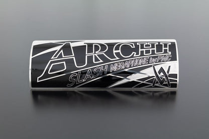 Silencer Emblem "ARCHI" Stainless Steel Z900RS/CAFE 65mm x 164mm 1pc