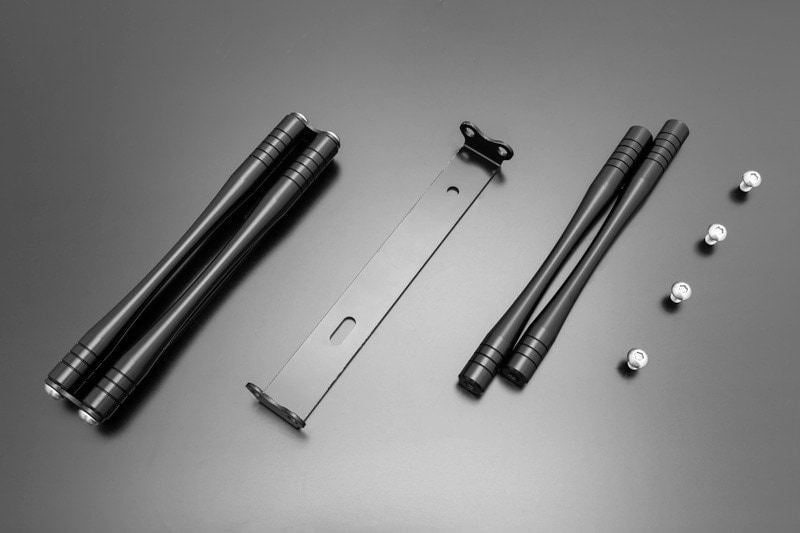 Slash Megaphone Muffler, Black, Circuit-Only: Not for Public Roads, Racing Silencer (Short Pipe) Set, Z900RS/CAFE '18-'25, 1 Set