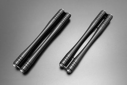 Slash Megaphone Muffler, Black, Circuit-Only: Not for Public Roads, Racing Silencer (Short Pipe) Set, Z900RS/CAFE '18-'25, 1 Set