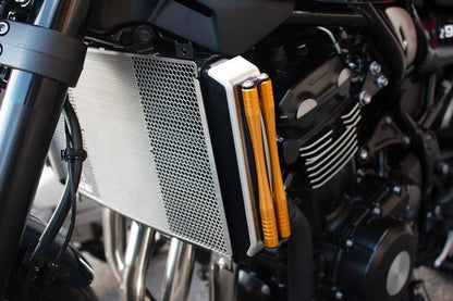 ラジエターサイドロッド ゴールド×ブラック Z900RS CAFE