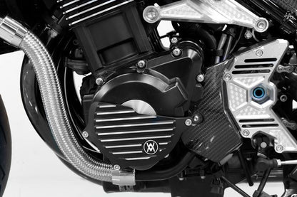 ダイナモカバーガード ブラック Z900RS CAFE