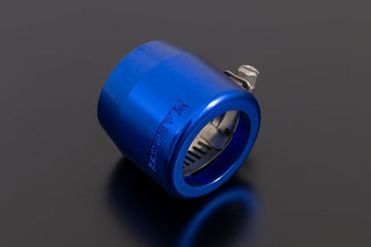 エコノフィットホースエンド ブルー 対応ホース径 外径25mm-34mm 1個 汎用
