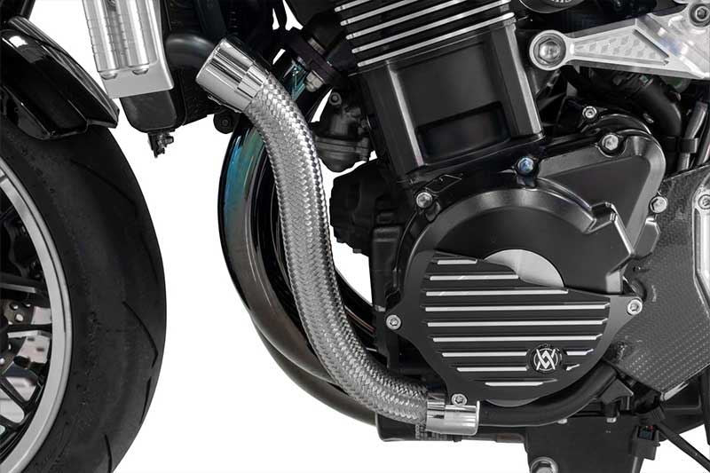 Radiator Tube Set, Blue, 2-Piece, Z900RS CAFE