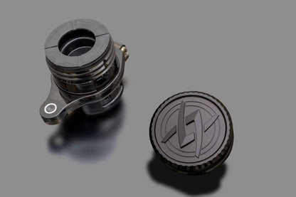 Master Cap, Front, Black, Universal
