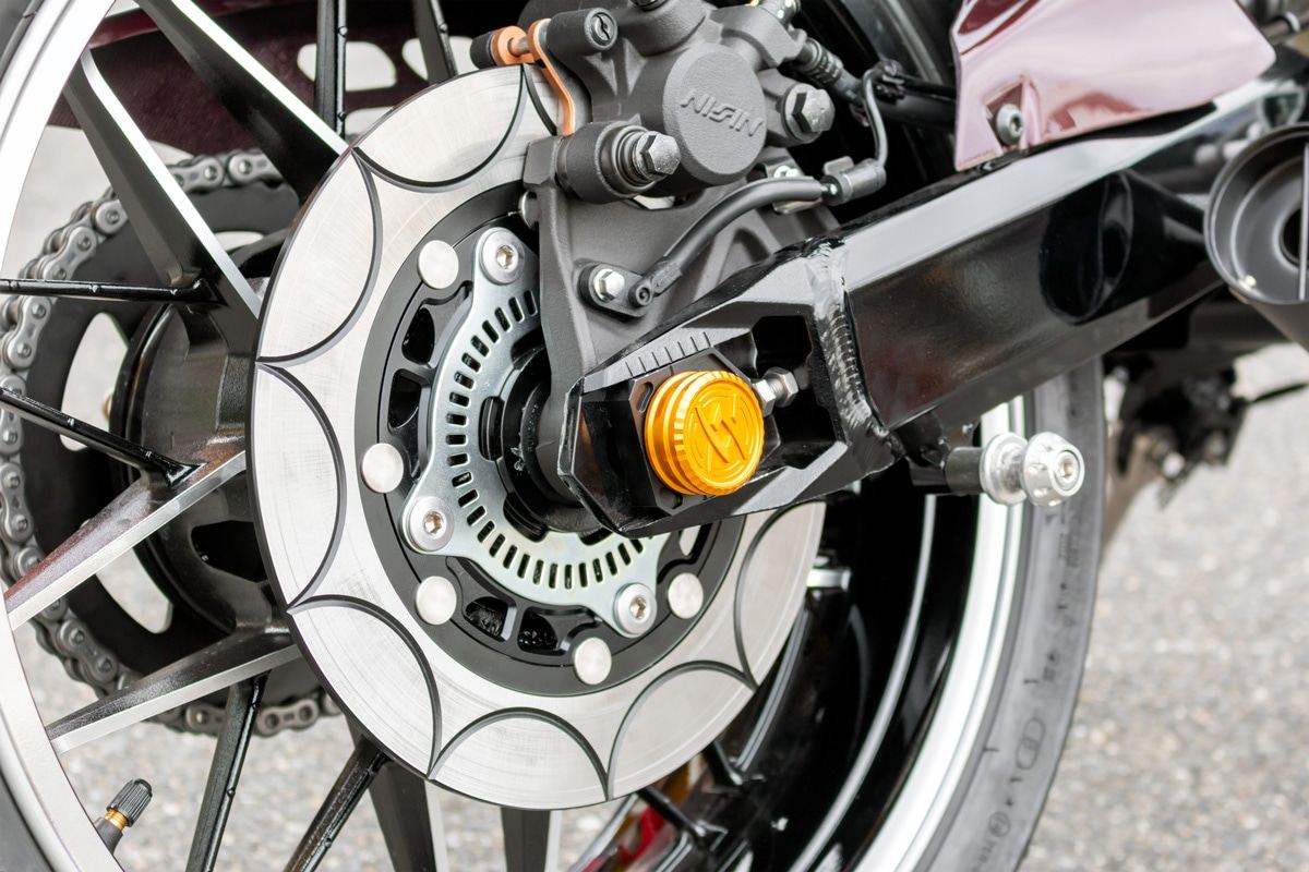 250φトレンチカットディスクローター リア フローティングピン ステンレス Z900RS 1個