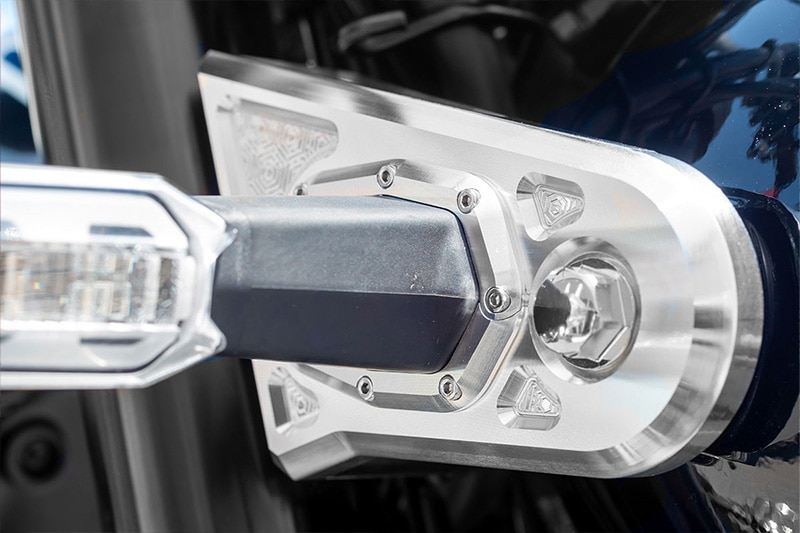 Master Cylinder Cap ver.ARCHI Front Silver Left and Right Set