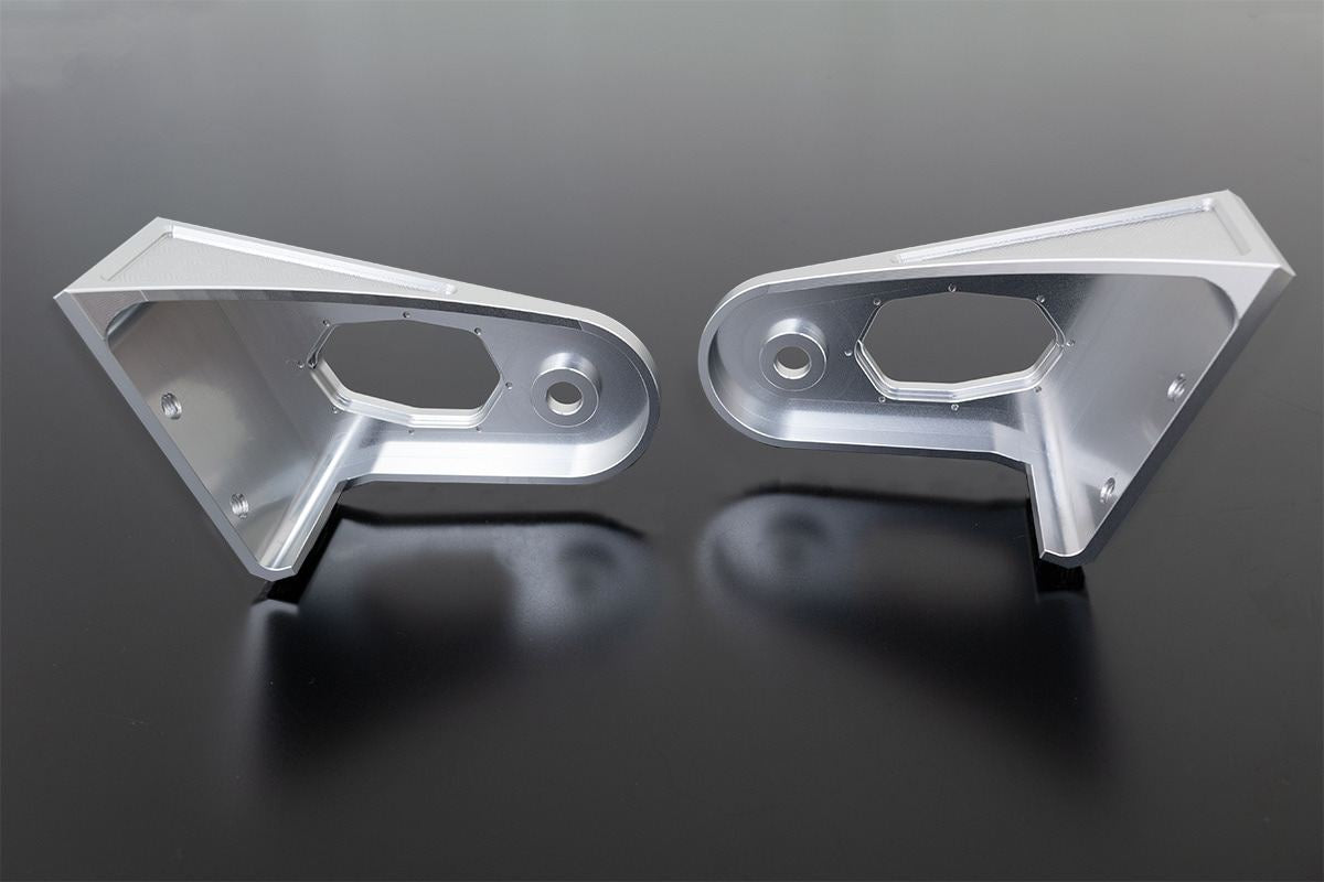 Master Cylinder Cap ver.ARCHI Front Silver Left and Right Set