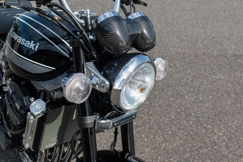 マリーゴールド ハニカムライトステーカバー（汎用ウインカー対応）Z900RS 左右1セット